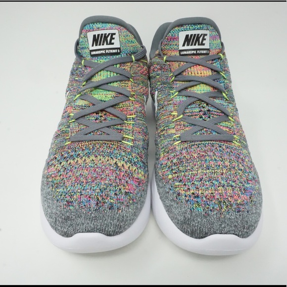 Nike Lunarepic Flyknit Low Mens Running Shoes - Picture 2 of 8